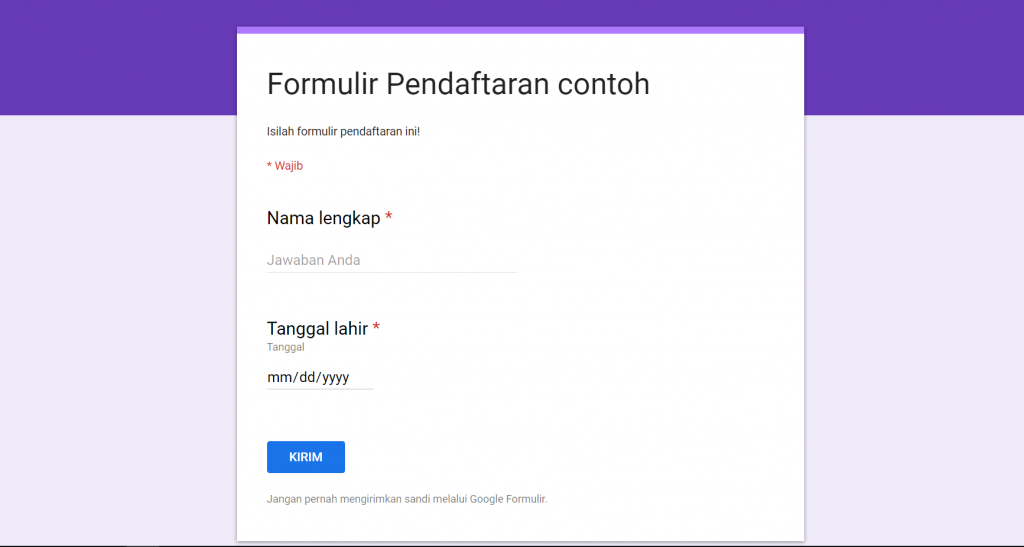 Membuat Google Form Si Pembuat Survei Online di HP