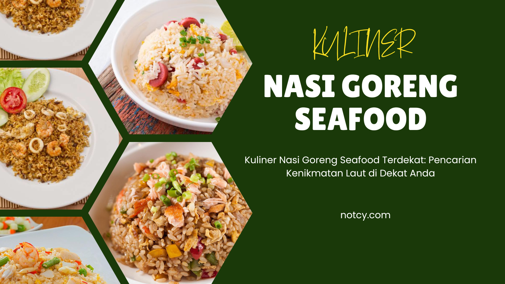 Kuliner Nasi Goreng Seafood Terdekat: Pencarian Kenikmatan Laut di Dekat Anda