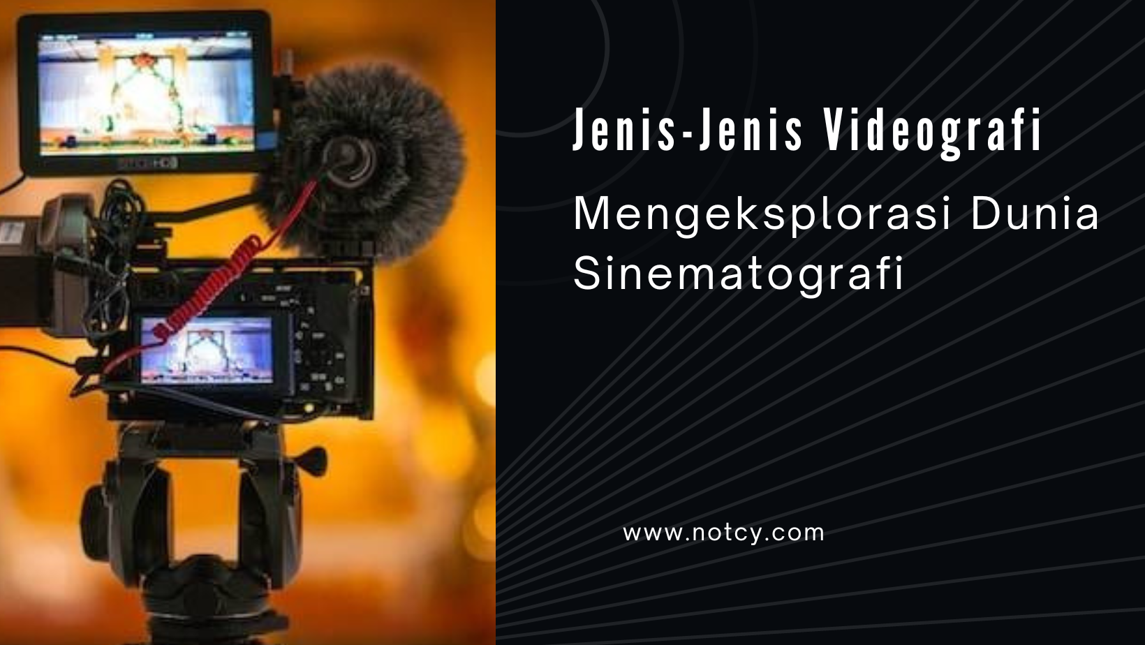 Jenis-Jenis Videografi: Mengeksplorasi Dunia Sinematografi